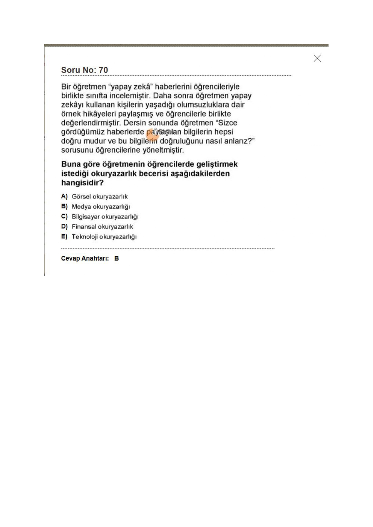 AGS Soruları